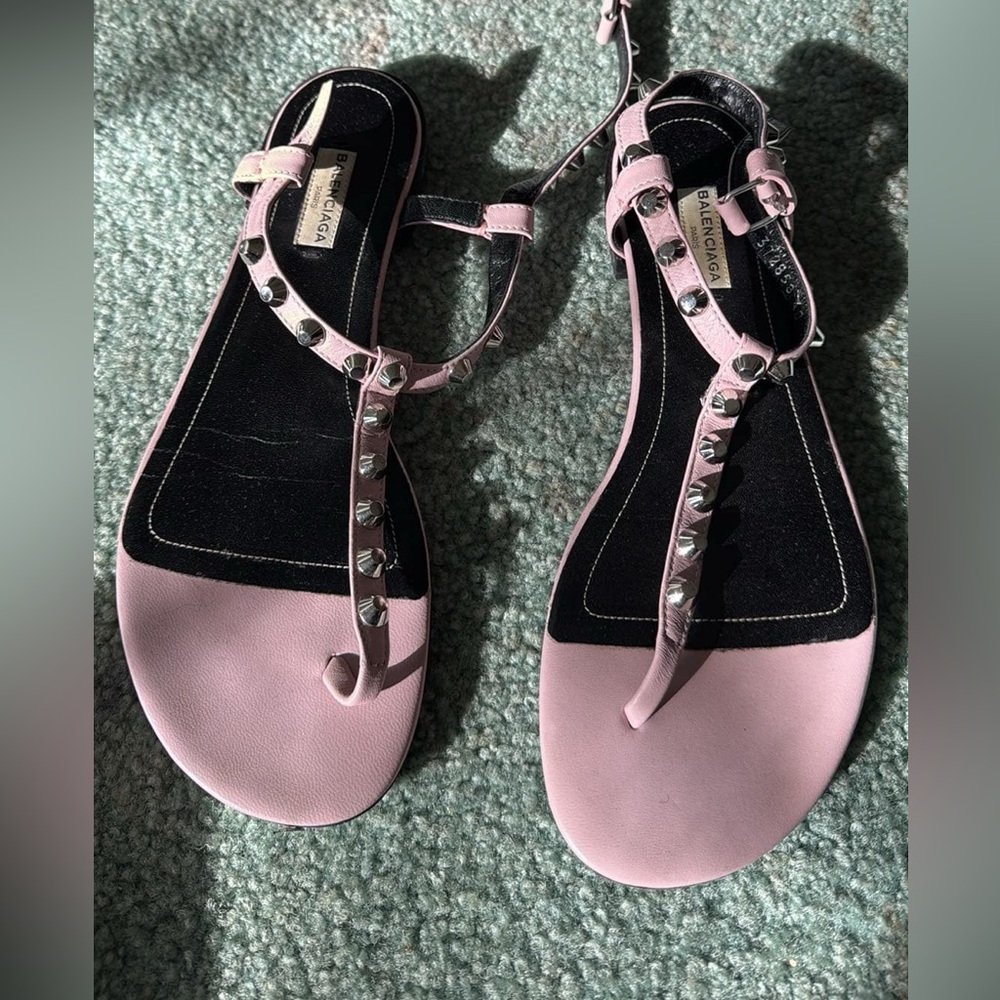Balenciaga Studded Thong Sandal size 40